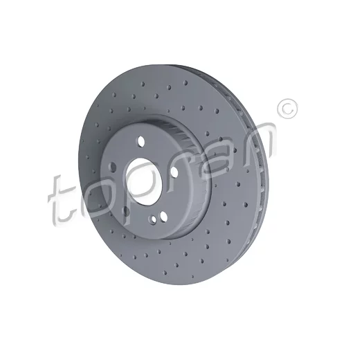 Brzdový kotúč TOPRAN 631 164