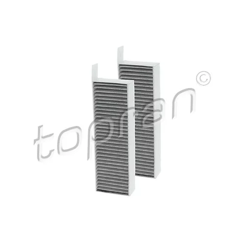 Súprava filtrov, vzduch vnútorného priestoru 724 180 /TOPRAN/