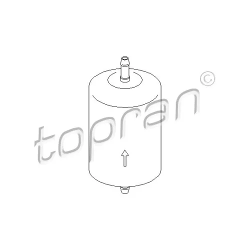 Palivový filter TOPRAN 401 032