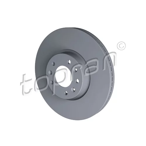 Brzdový kotúč TOPRAN 631 155