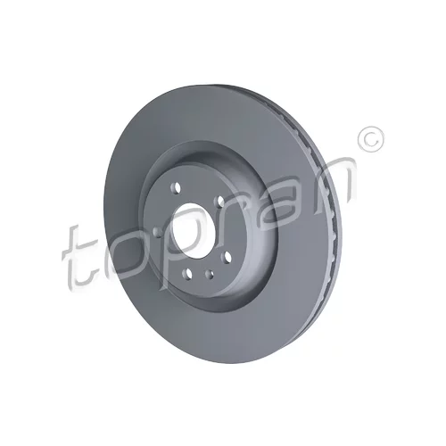 Brzdový kotúč TOPRAN 116 389