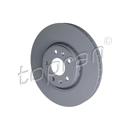 Brzdový kotúč TOPRAN 631 151