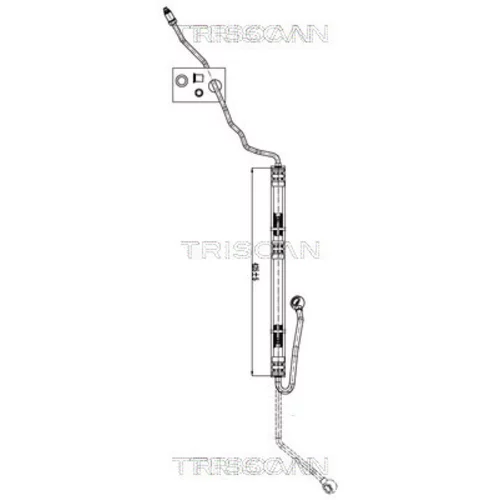 Hydraulická hadica pre riadenie TRISCAN 8516 29001