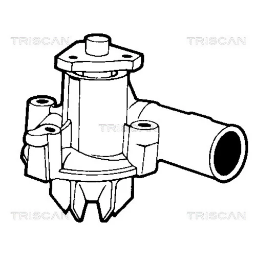 Vodné čerpadlo, chladenie motora 8600 10730 /TRISCAN/ - obr. 1