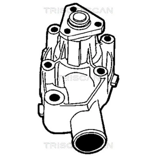 Vodné čerpadlo, chladenie motora 8600 15834 /TRISCAN/ - obr. 1