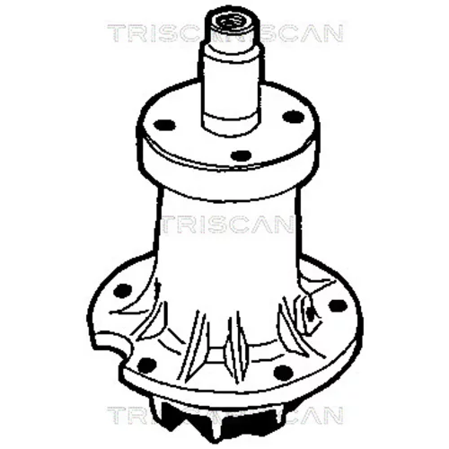 Vodné čerpadlo, chladenie motora 8600 23980 /TRISCAN/ - obr. 1