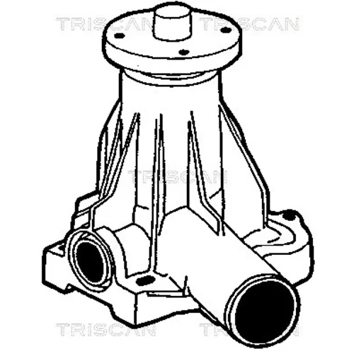 Vodné čerpadlo, chladenie motora 8600 27843 /TRISCAN/ - obr. 2