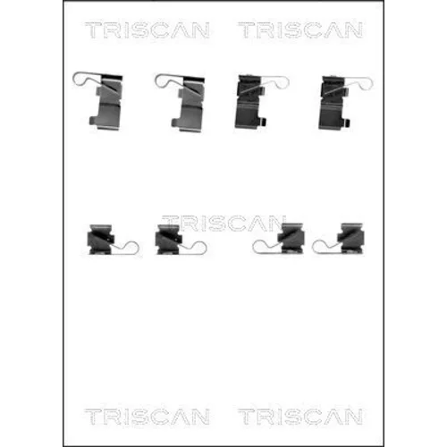 Sada príslušenstva obloženia kotúčovej brzdy TRISCAN 8105 131639