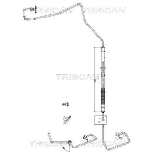 Hydraulická hadica pre riadenie TRISCAN 8516 16028