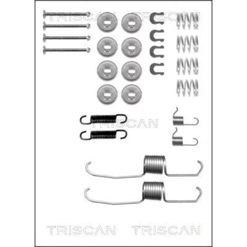 Sada príslušenstva brzdovej čeľuste TRISCAN 8105 132505