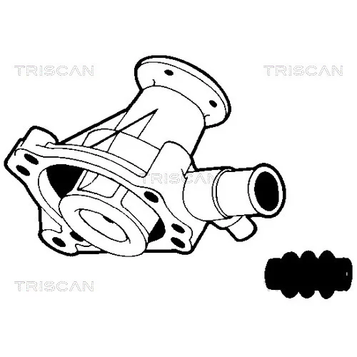 Vodné čerpadlo, chladenie motora 8600 17005 /TRISCAN/ - obr. 1