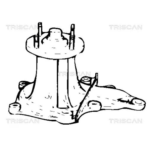 Vodné čerpadlo, chladenie motora 8600 41854 /TRISCAN/ - obr. 1