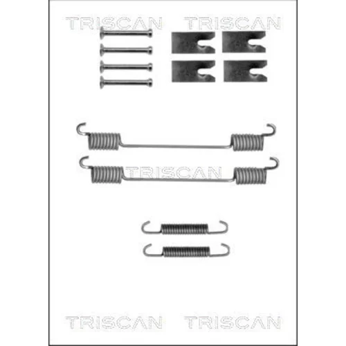 Sada príslušenstva brzdovej čeľuste TRISCAN 8105 102601