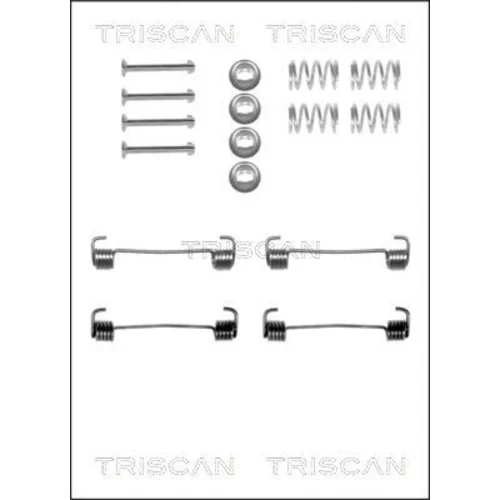 Sada príslušenstva čeľustí parkovacej brzdy TRISCAN 8105 112058