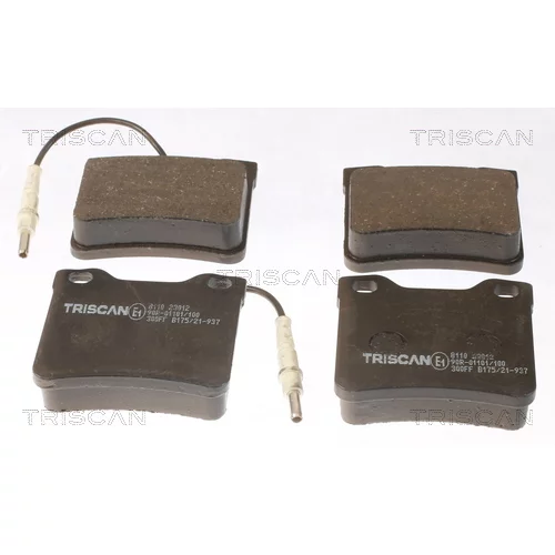 Sada brzdových platničiek kotúčovej brzdy TRISCAN 8110 23012
