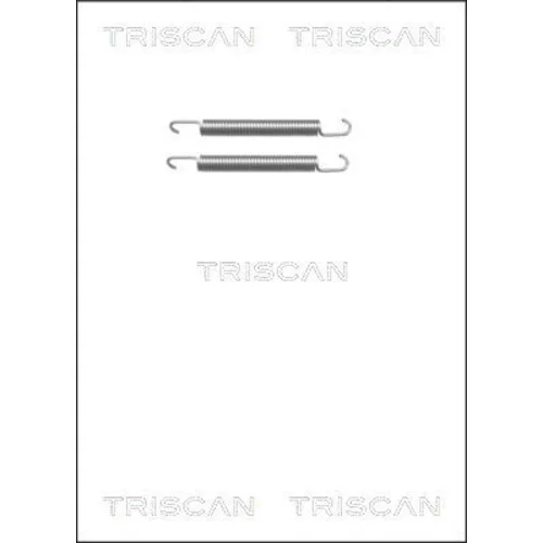Sada príslušenstva čeľustí parkovacej brzdy TRISCAN 8105 652161