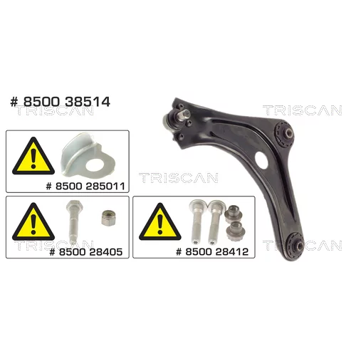 Rameno zavesenia kolies TRISCAN 8500 38514