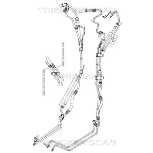 Hydraulická hadica pre riadenie TRISCAN 8516 16038