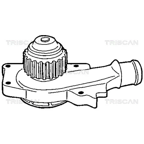 Vodné čerpadlo, chladenie motora 8600 16837 /TRISCAN/ - obr. 1