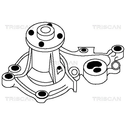Vodné čerpadlo, chladenie motora 8600 69945 /TRISCAN/ - obr. 1