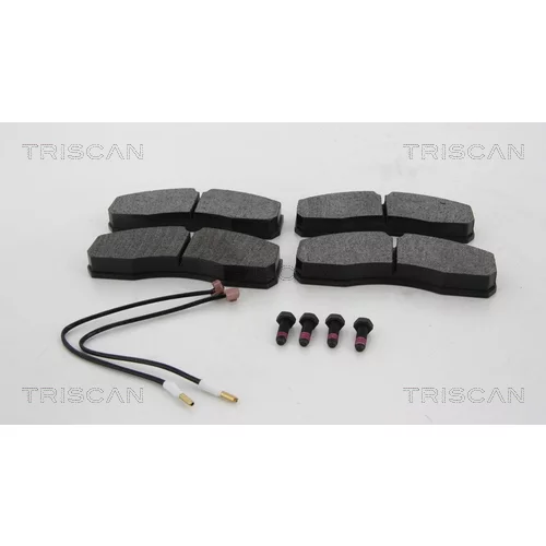 Sada brzdových platničiek kotúčovej brzdy TRISCAN 8110 10595