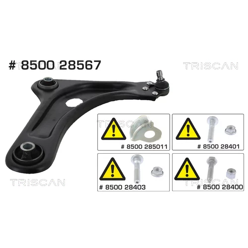 Rameno zavesenia kolies TRISCAN 8500 28567