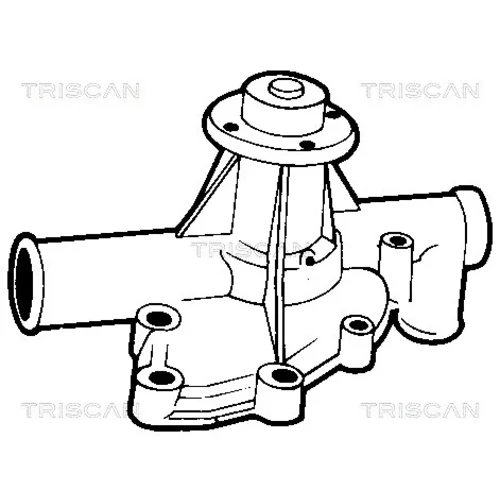 Vodné čerpadlo, chladenie motora 8600 11002 /TRISCAN/ - obr. 1