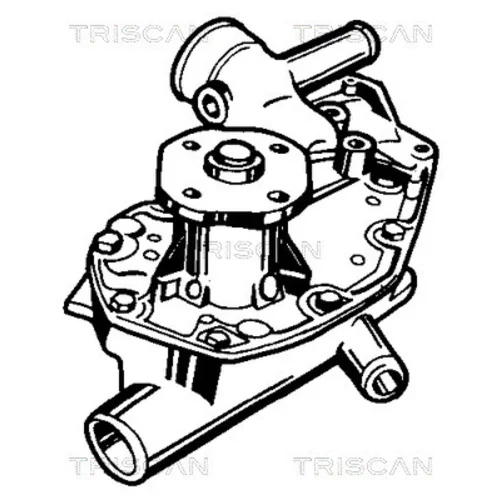 Vodné čerpadlo, chladenie motora 8600 27105 /TRISCAN/ - obr. 1