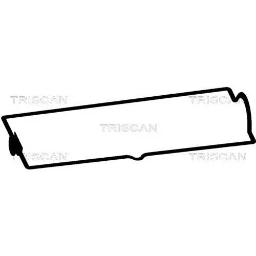 Tesnenie veka hlavy valcov TRISCAN 515-2580