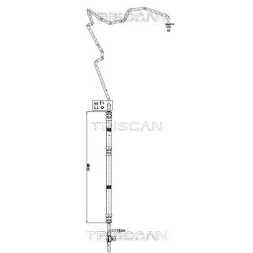 Hydraulická hadica pre riadenie TRISCAN 8516 16004