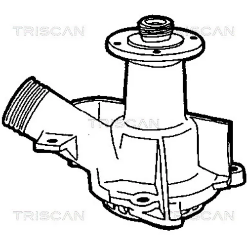 Vodné čerpadlo, chladenie motora 8600 11880 /TRISCAN/ - obr. 1