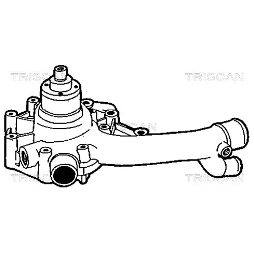 Vodné čerpadlo, chladenie motora 8600 23826 /TRISCAN/ - obr. 1