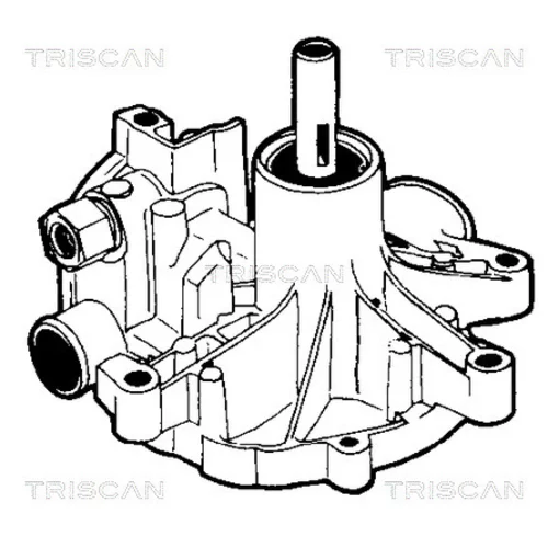 Vodné čerpadlo, chladenie motora 8600 27731 /TRISCAN/ - obr. 1