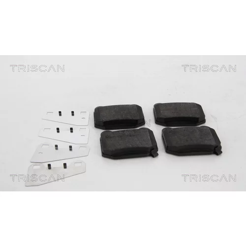 Sada brzdových platničiek kotúčovej brzdy TRISCAN 8110 10586