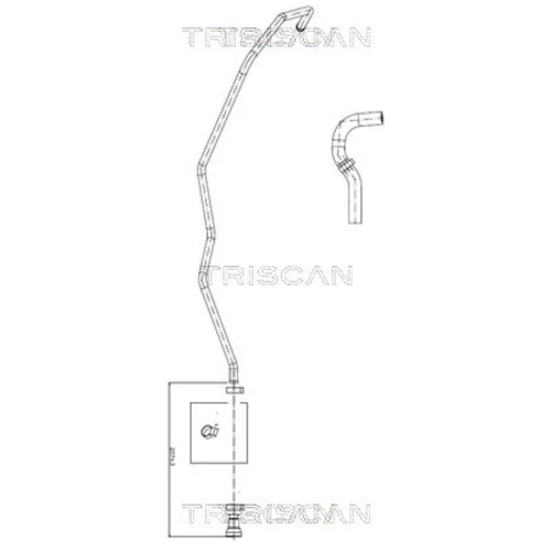 Hydraulická hadica pre riadenie TRISCAN 8516 16031