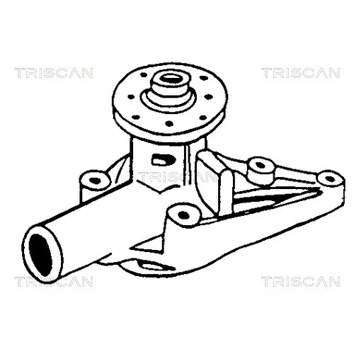 Vodné čerpadlo, chladenie motora 8600 10218 /TRISCAN/ - obr. 1
