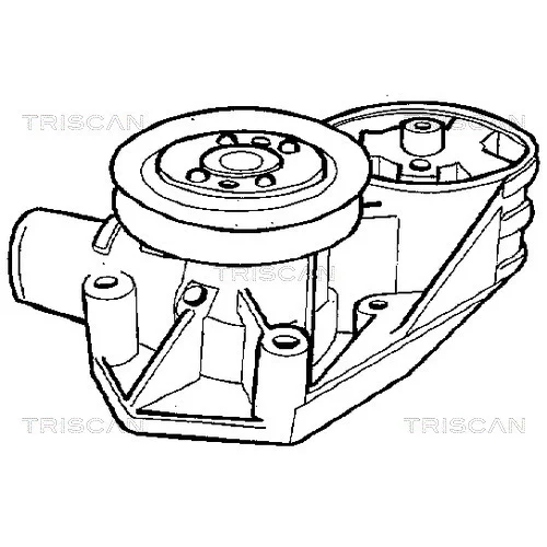 Vodné čerpadlo, chladenie motora 8600 67939 /TRISCAN/ - obr. 1