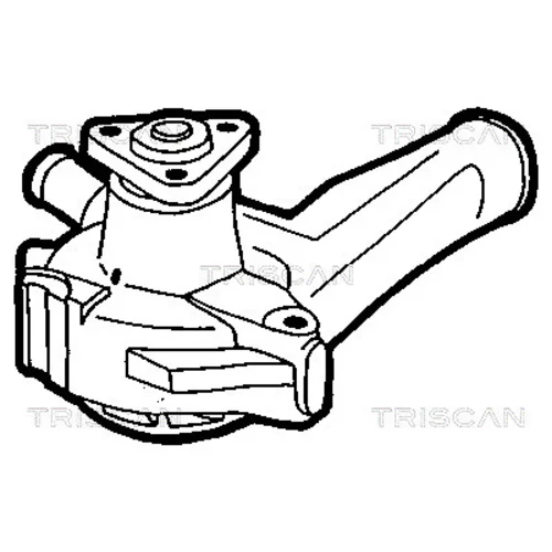 Vodné čerpadlo, chladenie motora 8600 16898 /TRISCAN/ - obr. 1