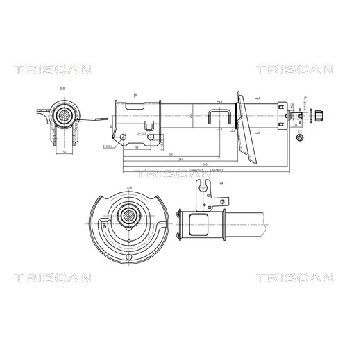 Tlmič pérovania TRISCAN 8705 24104