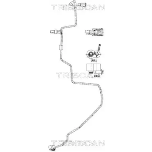 Vysoko/nízkotlakové vedenie klimatizácie TRISCAN 9010 29147