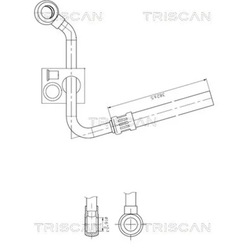 Hydraulická hadica pre riadenie TRISCAN 8516 11025