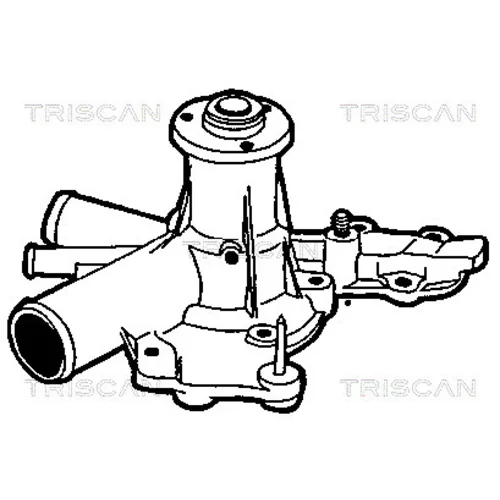 Vodné čerpadlo, chladenie motora 8600 12830 /TRISCAN/ - obr. 1