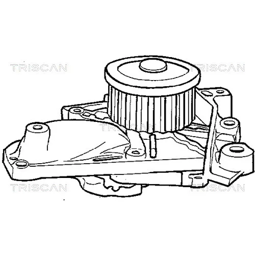 Vodné čerpadlo, chladenie motora 8600 13990 /TRISCAN/ - obr. 1