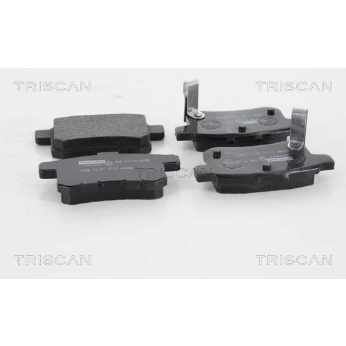Sada brzdových platničiek kotúčovej brzdy TRISCAN 8110 40063