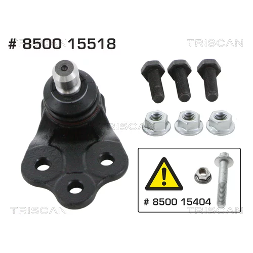 Zvislý/nosný čap 8500 15518 /TRISCAN/