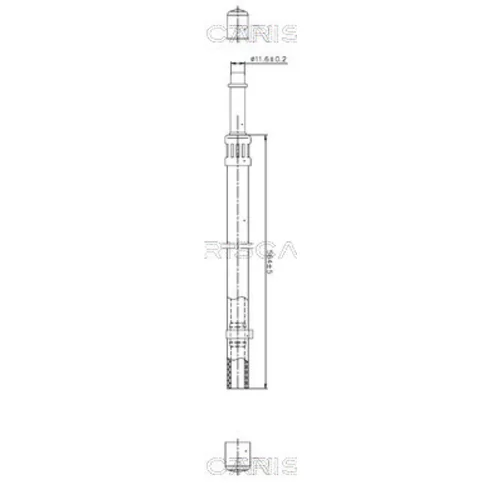 Hydraulická hadica pre riadenie TRISCAN 8516 11035