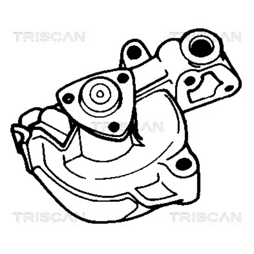 Vodné čerpadlo, chladenie motora 8600 16810 /TRISCAN/ - obr. 1