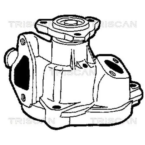 Vodné čerpadlo, chladenie motora 8600 29846 /TRISCAN/ - obr. 1