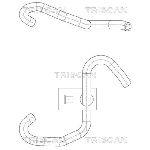 Hydraulická hadica pre riadenie TRISCAN 8516 27006
