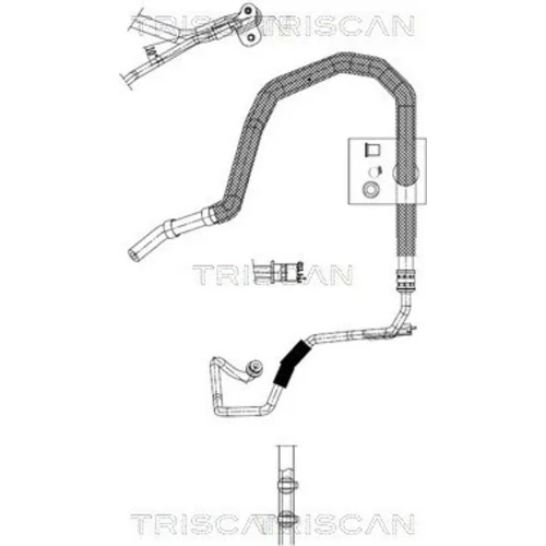 Hydraulická hadica pre riadenie TRISCAN 8516 29087